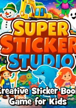 Super Sticker Studio: Creative Sticker Book Game for Kids